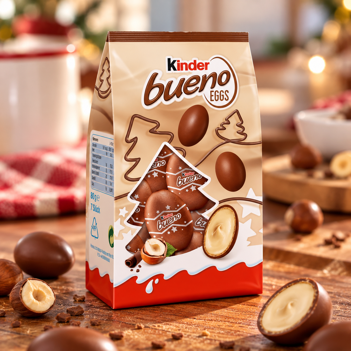 Kinder Bueno Eggs alla nocciola