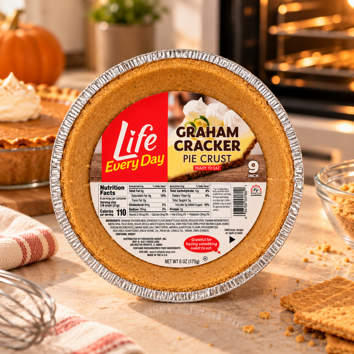 Life base per torta ai cracker Graham di tutti i giorni