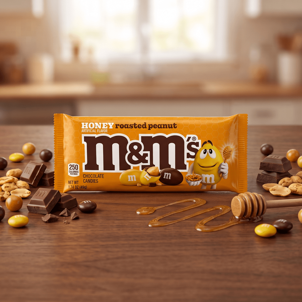 M&M's Cioccolato al Latte con Arachidi Tostate al Miele