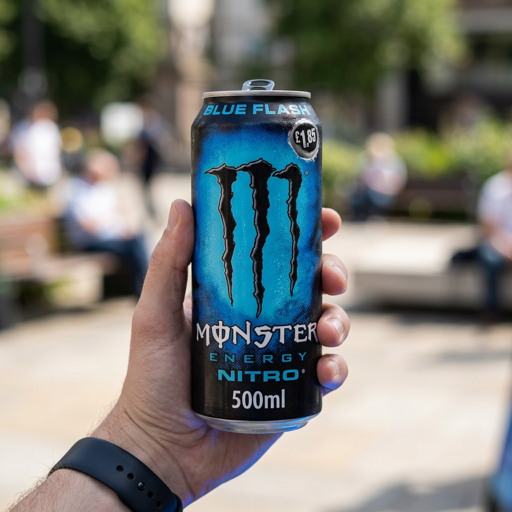 Monster Energy Nitro Blue Flash