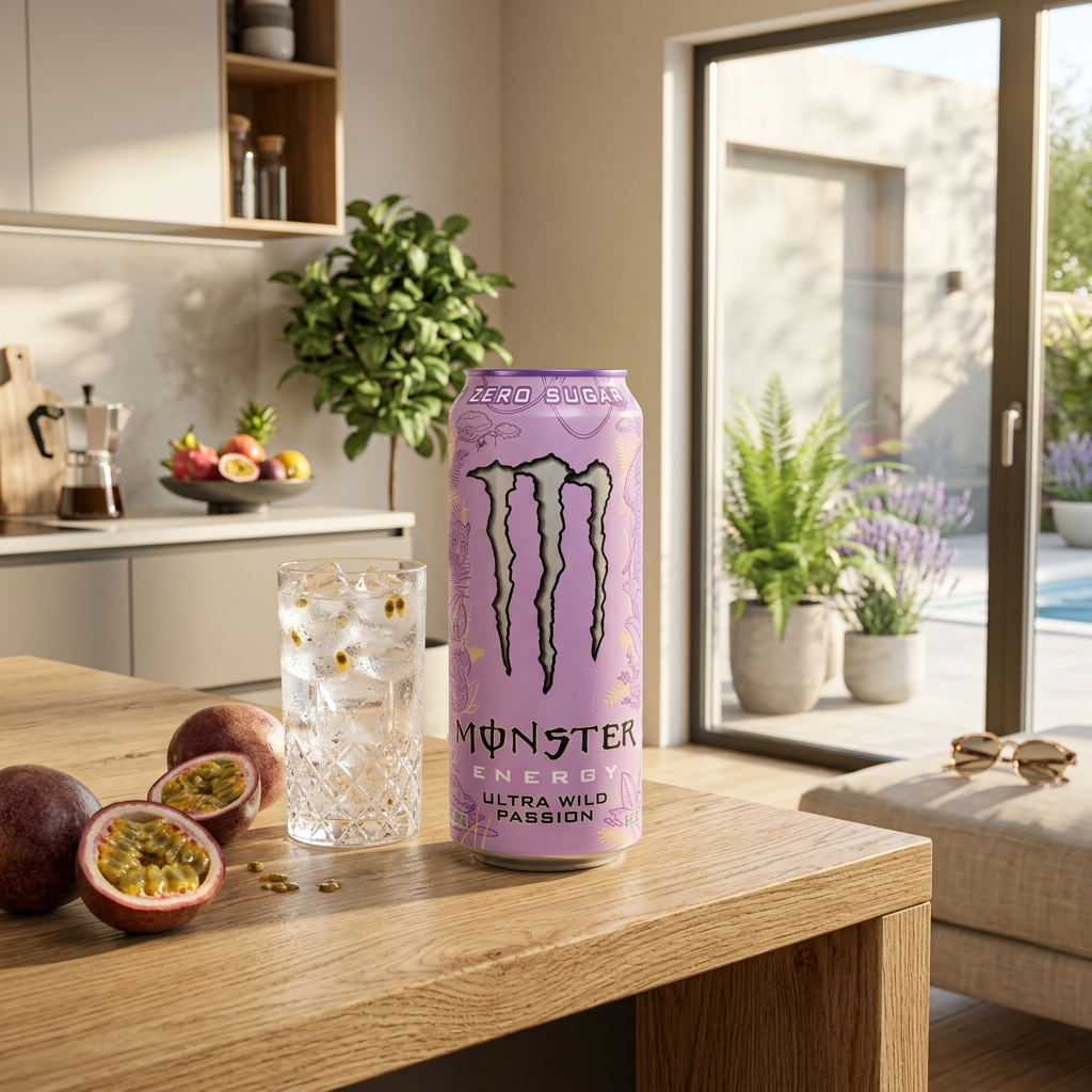 Monster Energy Zero Sugar Ultra Wild Passion