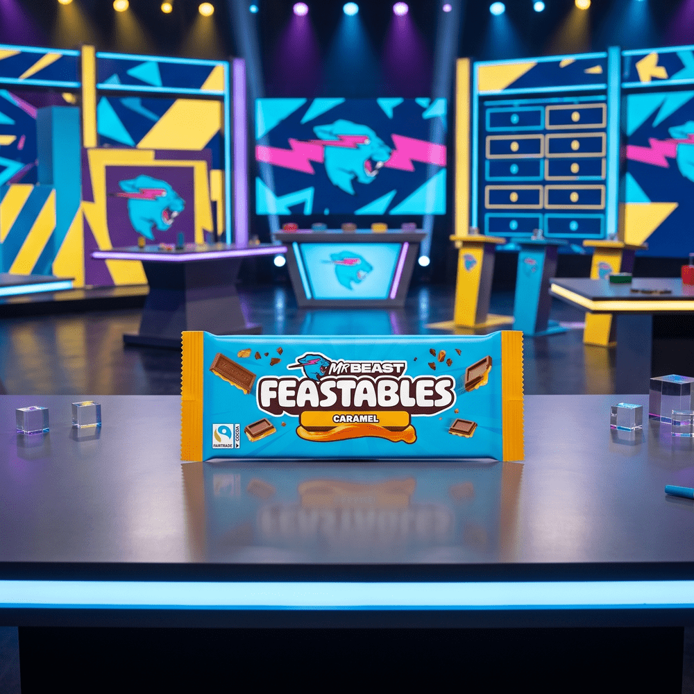 Cioccolato al caramello Mr Beast Feastables