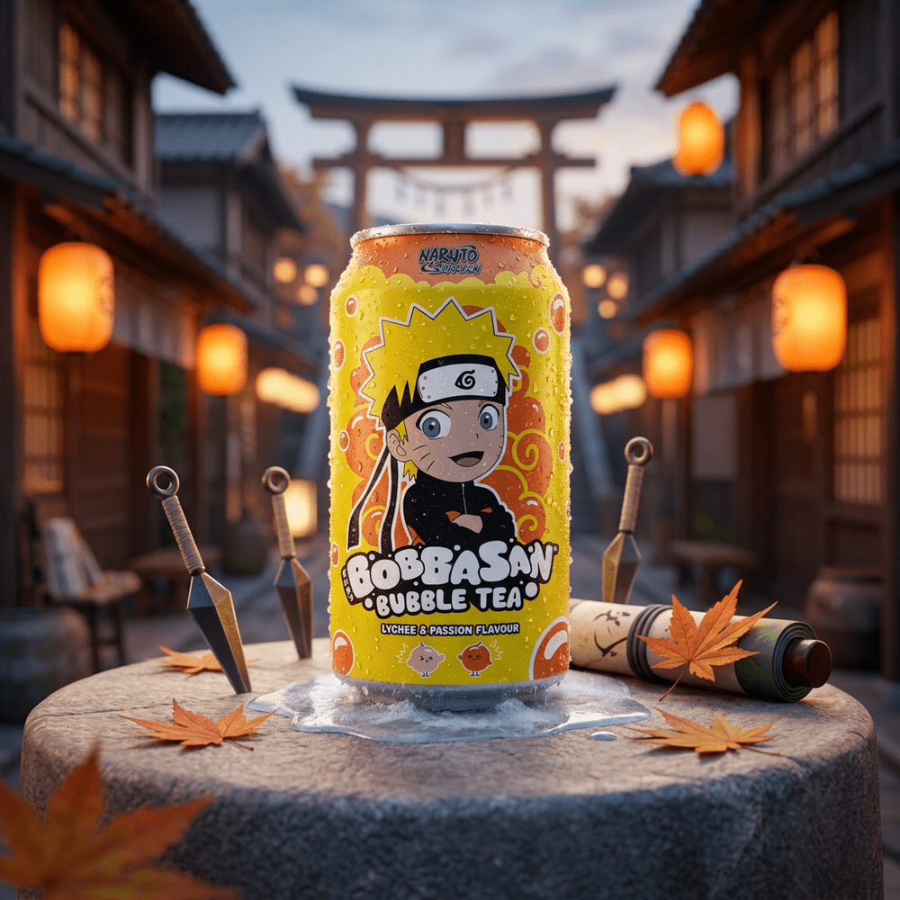 Naruto Bubble Tea Litchi e Frutto della Passione