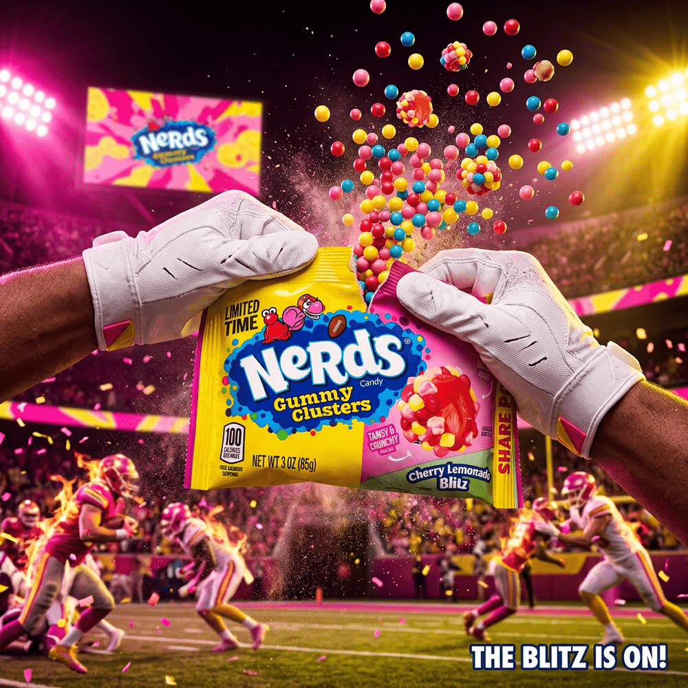 Nerds Gummy Clusters Caramelle Ciliegia Limonata