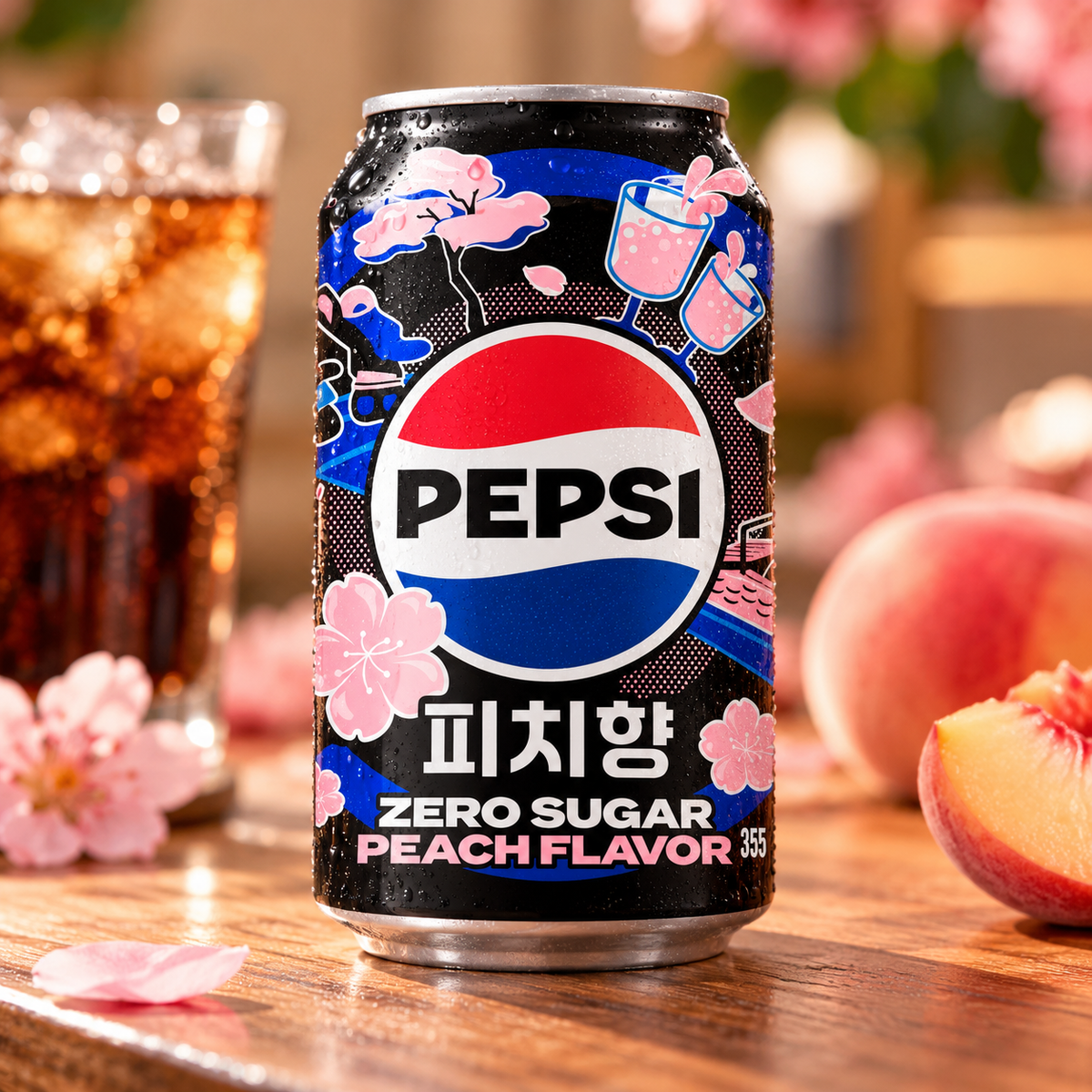 Pepsi Zero Zuccheri Pesca