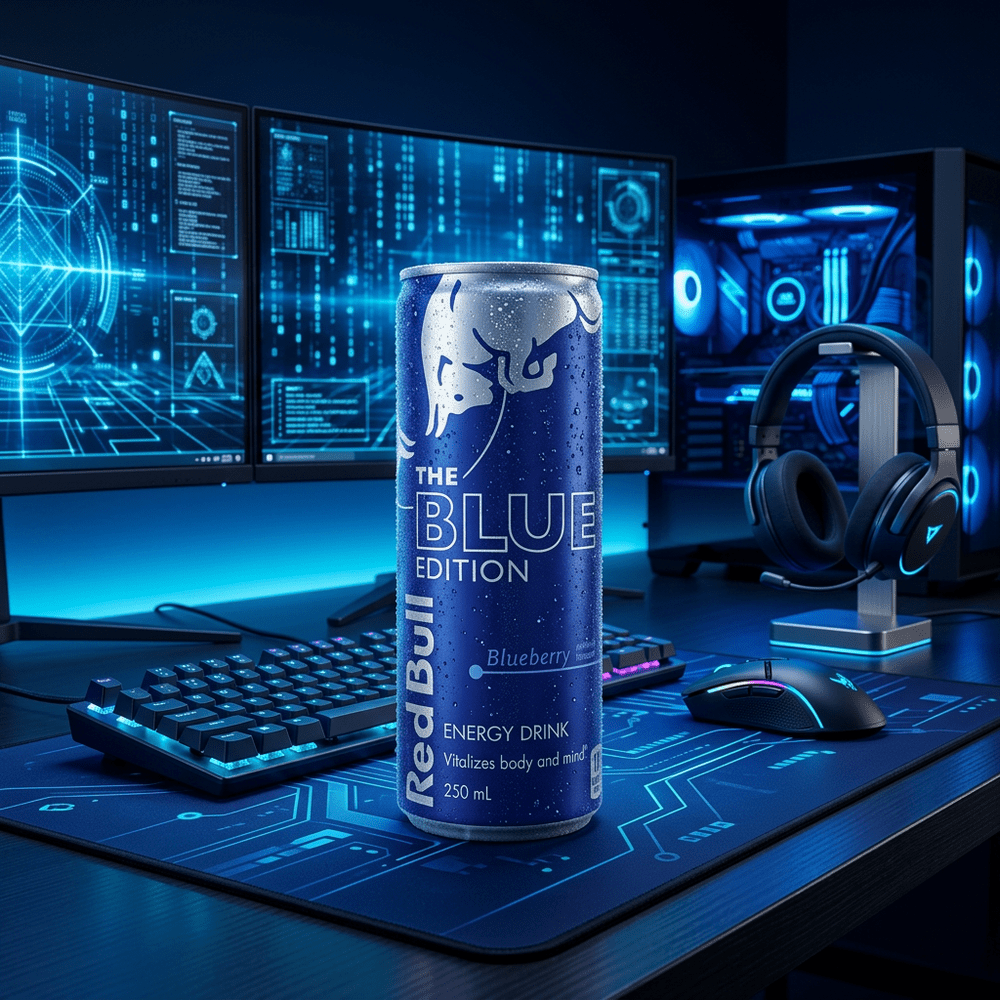 Red Bull Energy Drink Edizione Blu Mirtillo