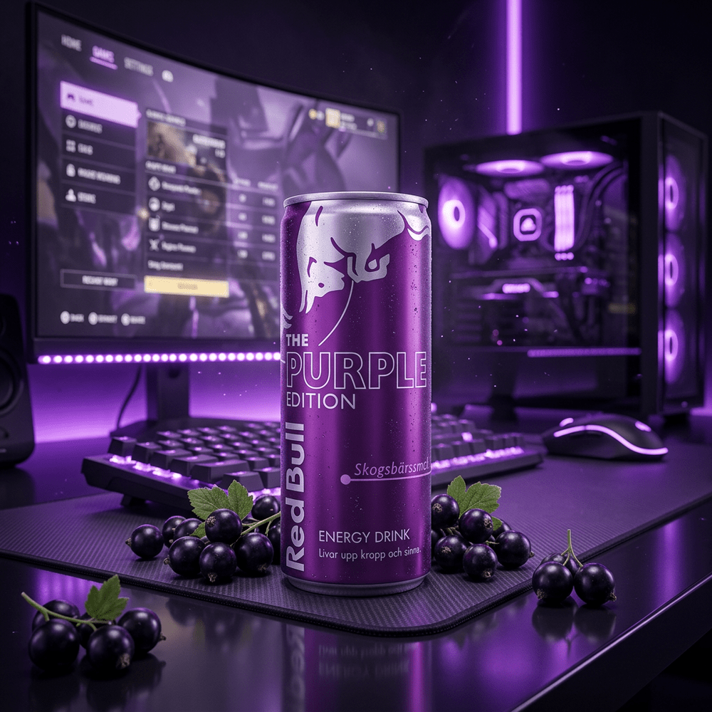 Red Bull Energy Drink The Purple Edition - My American Shop
