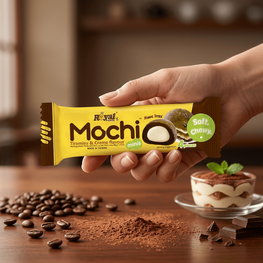 Royal Family Mochi Mini Tiramisù & Crema