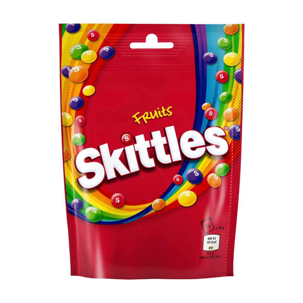 Bustina di Skittles alla frutta