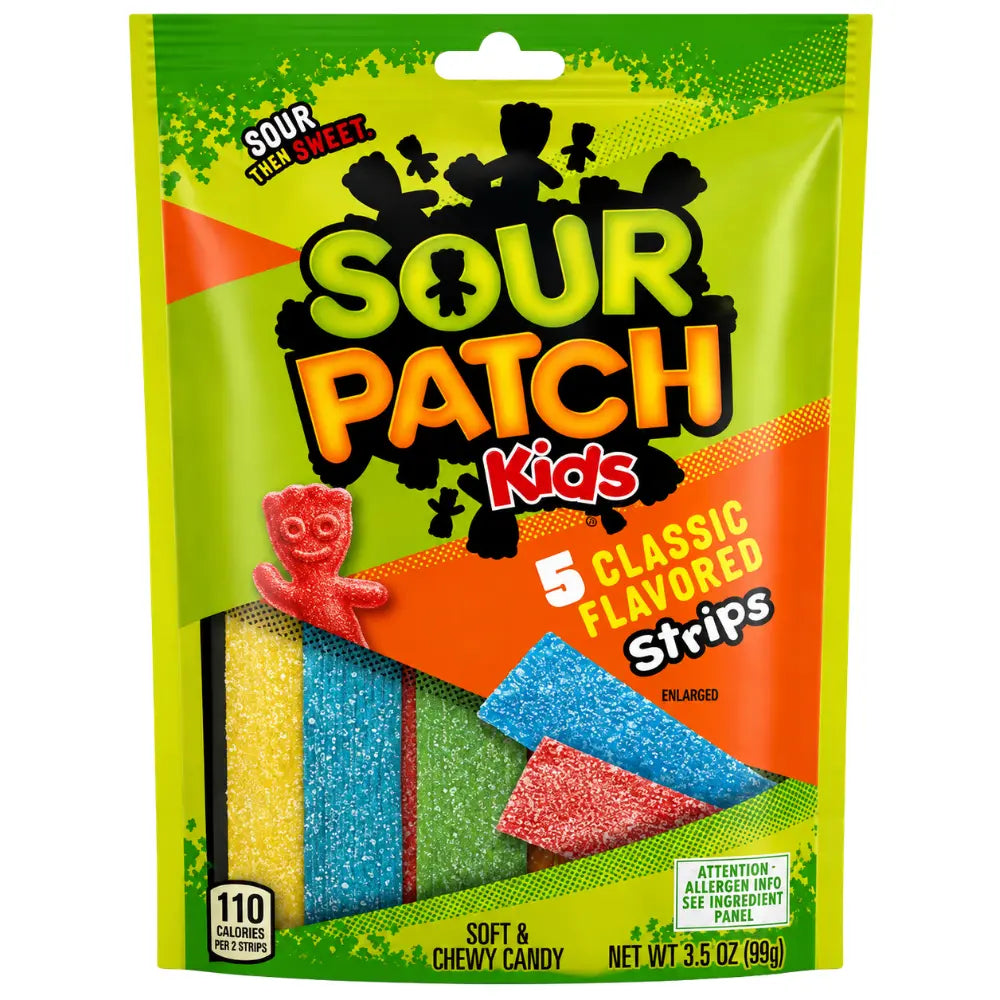 Sour Patch Kids Strisce al gusto classico