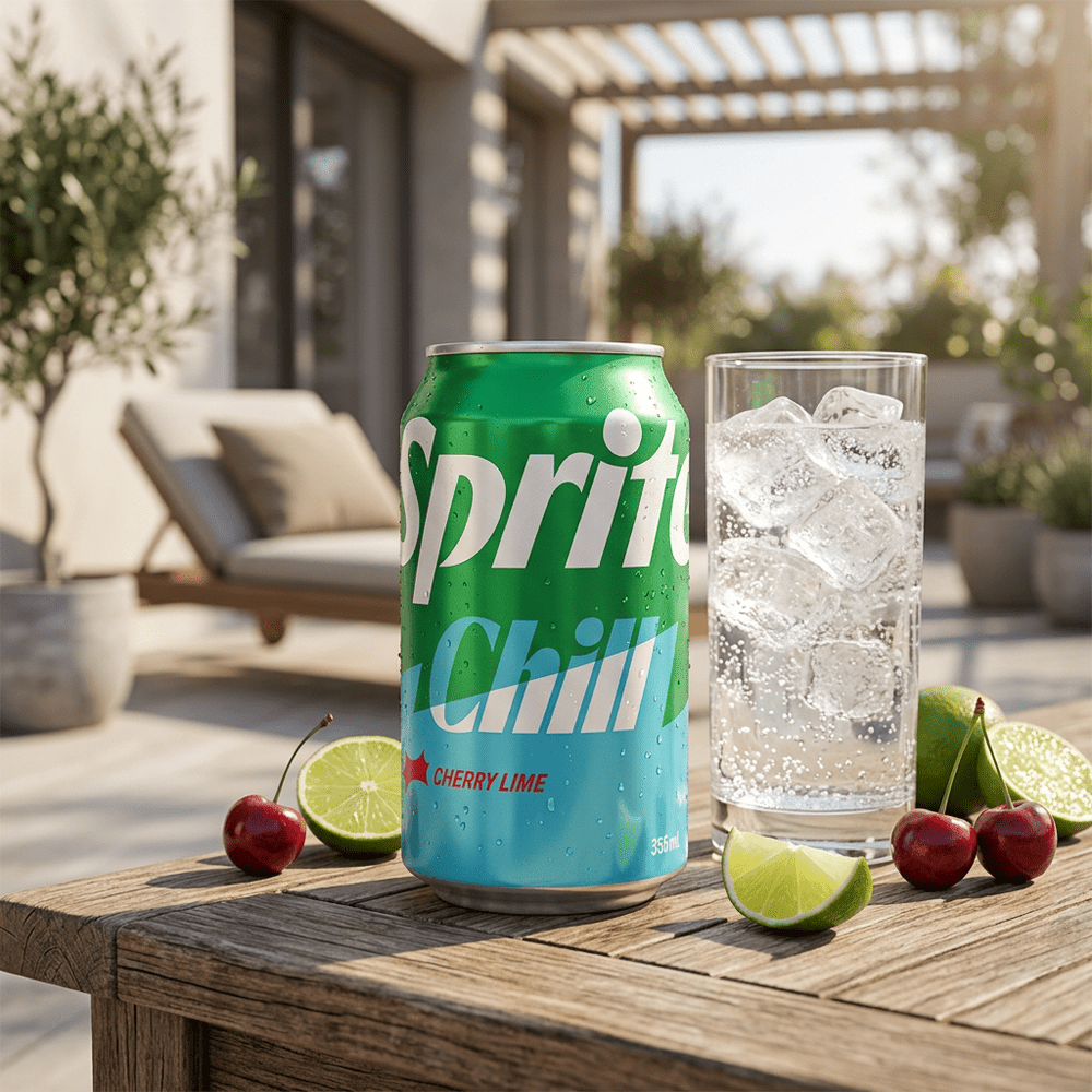 Sprite Chill Ciliegia e Lime