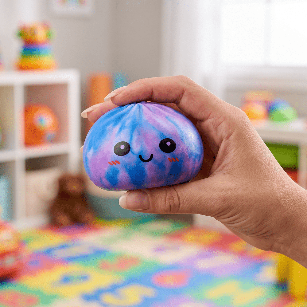 Giocattolo Squishy Tye and Dye Bun M