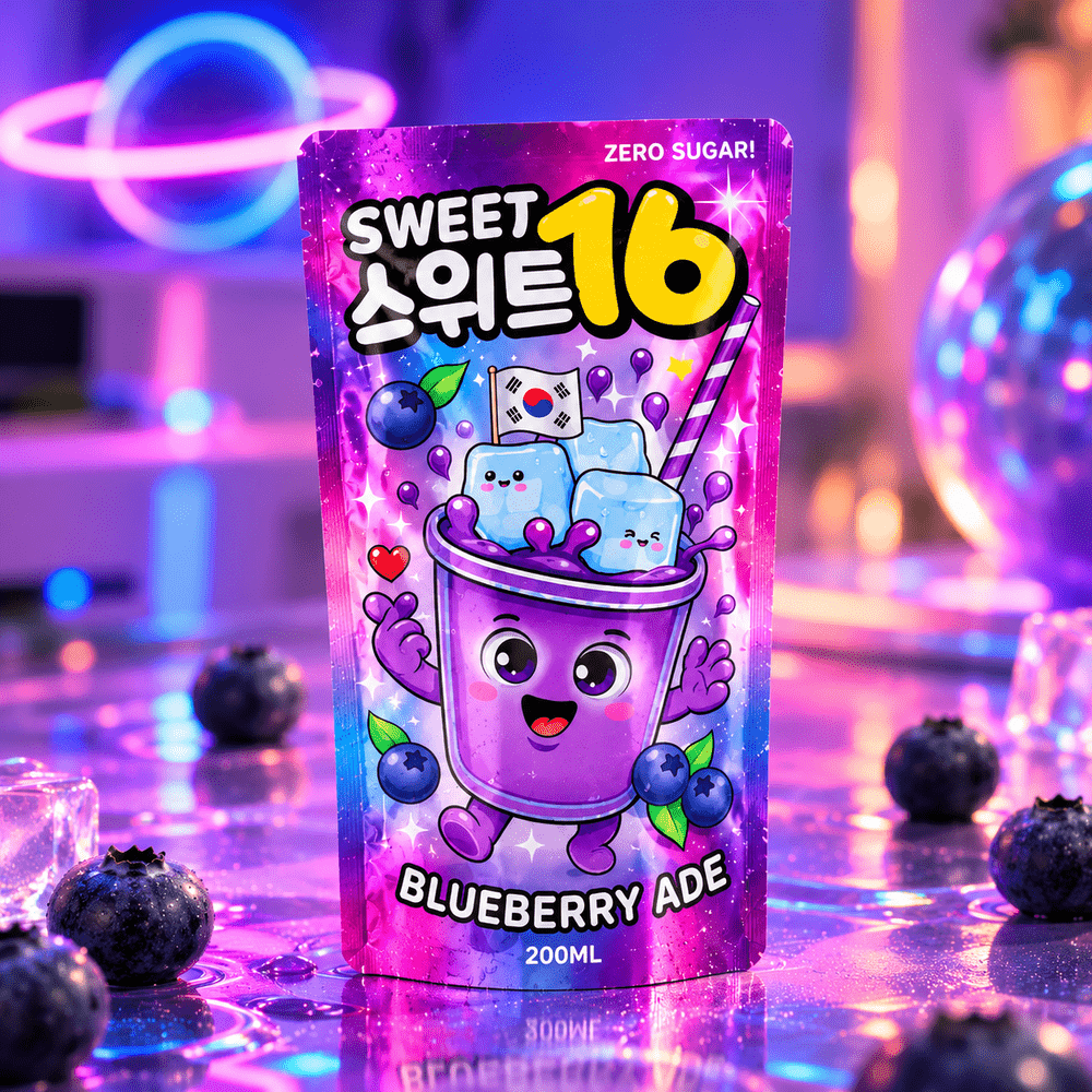 Sweet16 Ade ai mirtilli senza zucchero