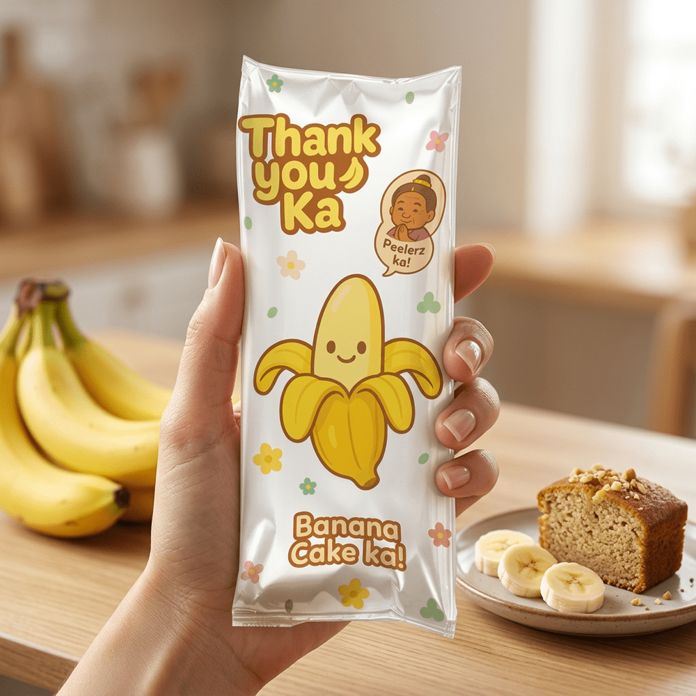 Thank You Ka Torta alla Banana