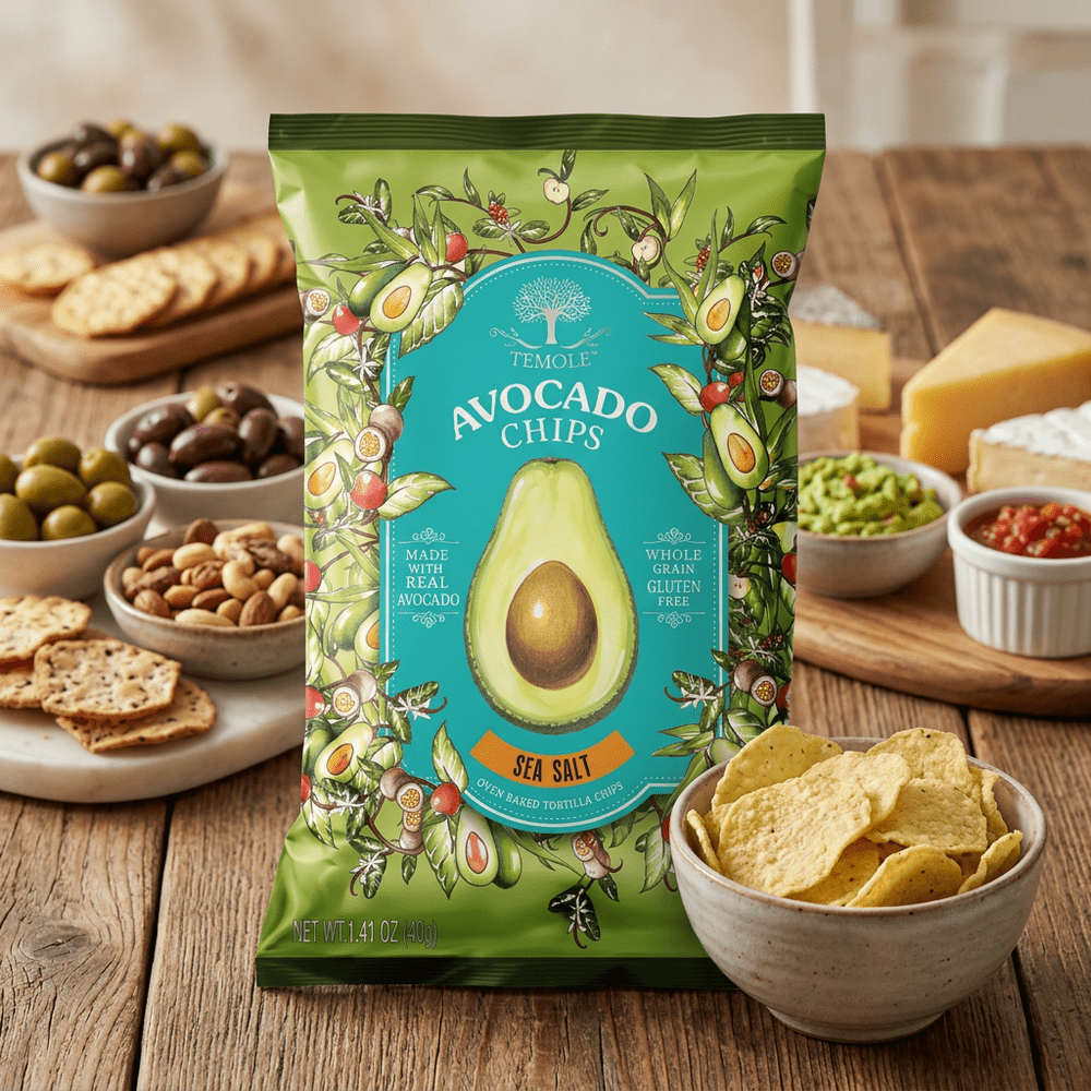 Temole Chips di Avocado Sale Marino