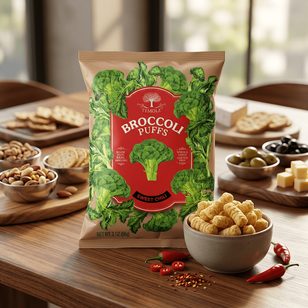 Temole Soffiati di Broccoli Chili Dolce