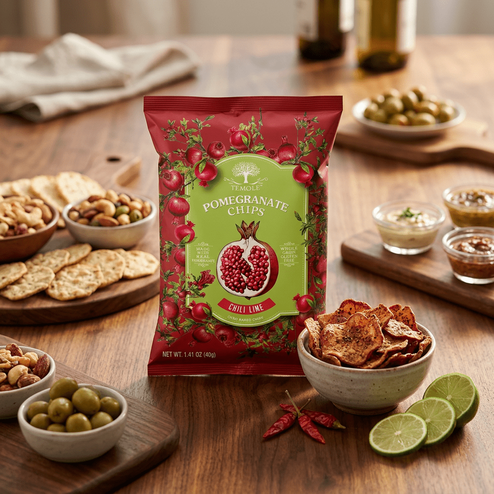 Temole Chips di Melograno Chili Lime