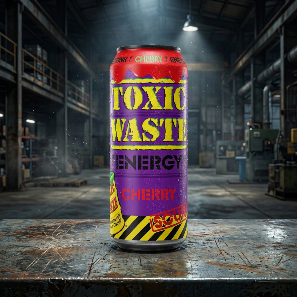 Toxic Waste Energy Drink Ciliegia Acida