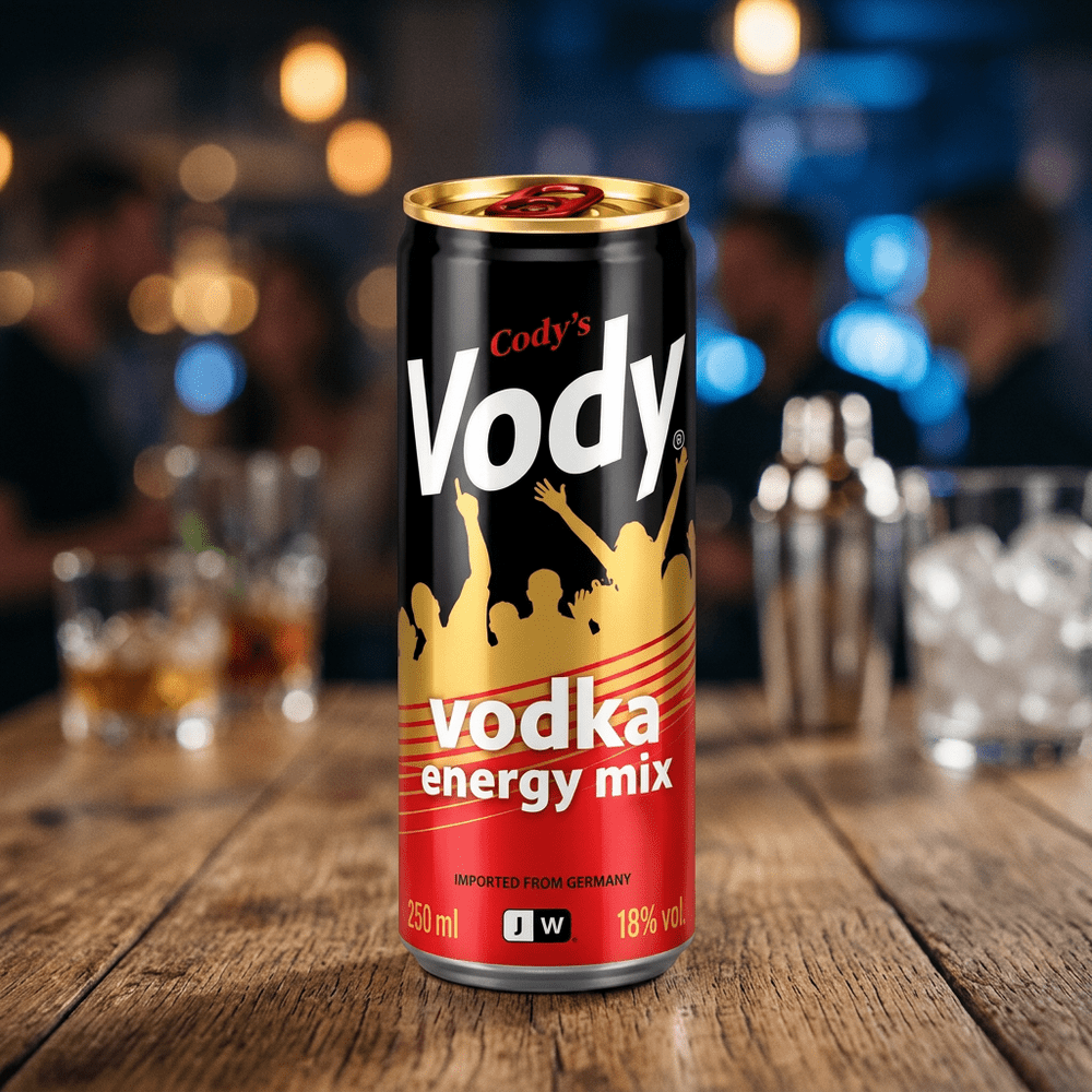 Vody Vodka Mix al limone, gradazione alcolica 18%