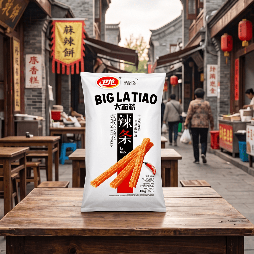 Weilong Big La Tiao Piccante e Speziato
