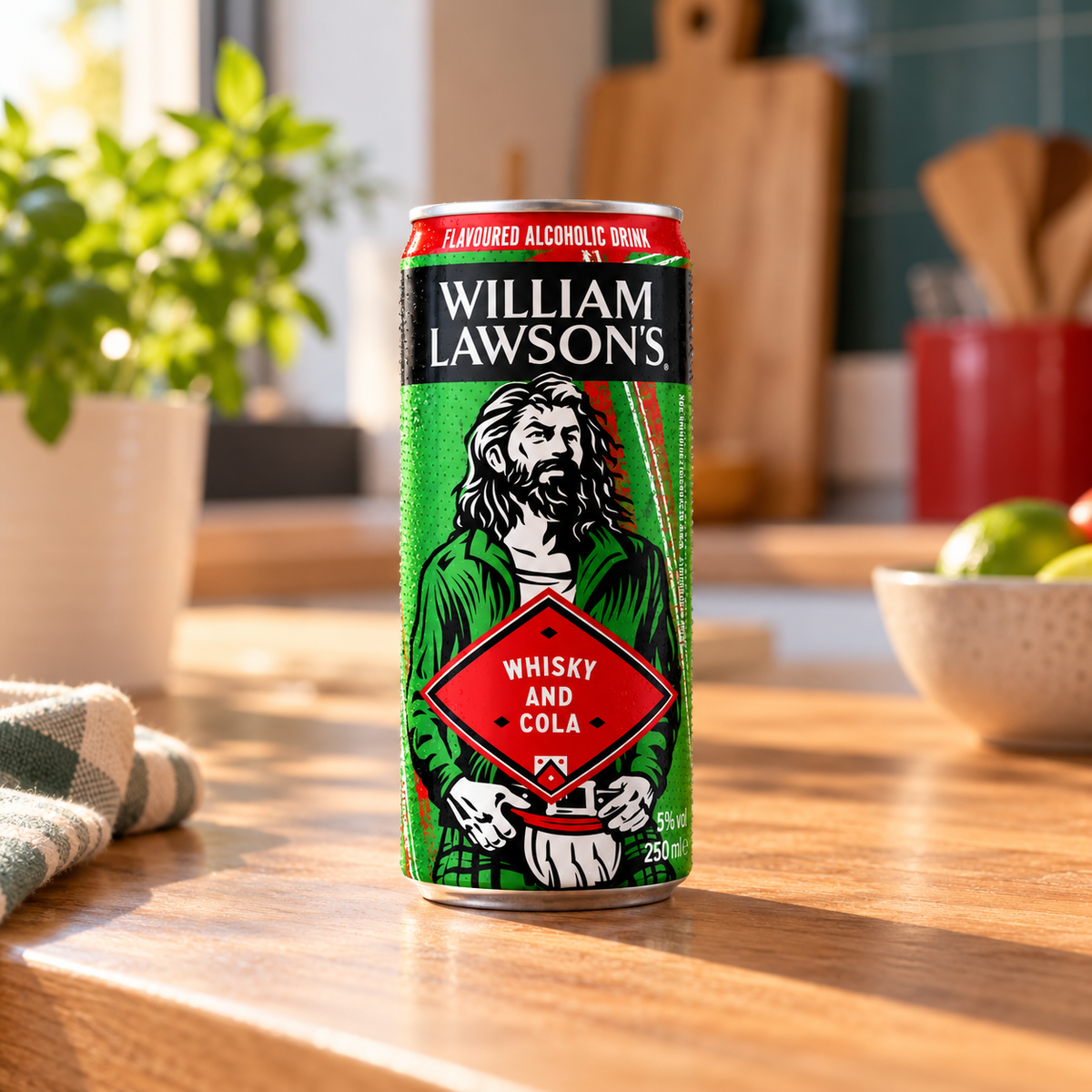Whisky e cola William Lawson’s al 5% di alcol