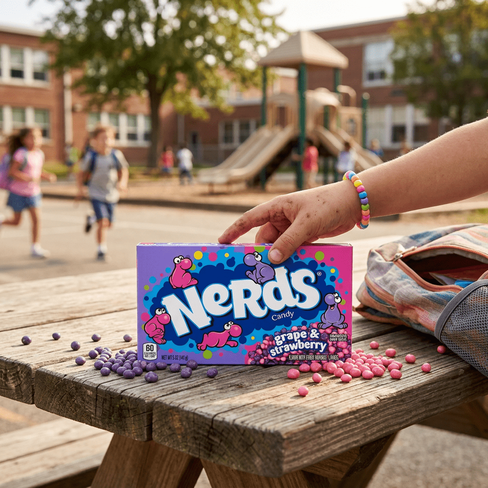 Wonka Nerds Caramelle Uva Fragola Scatola