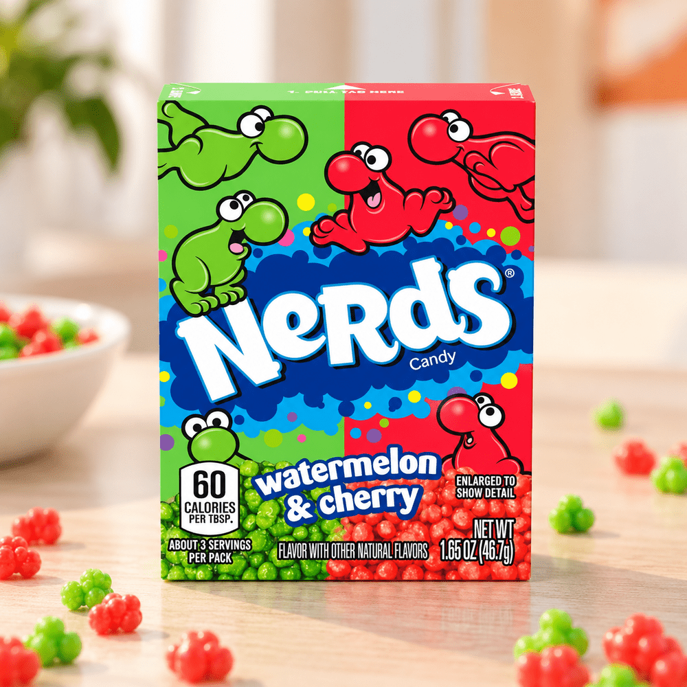 Wonka Nerds all'anguria e ciliegia, piccoli