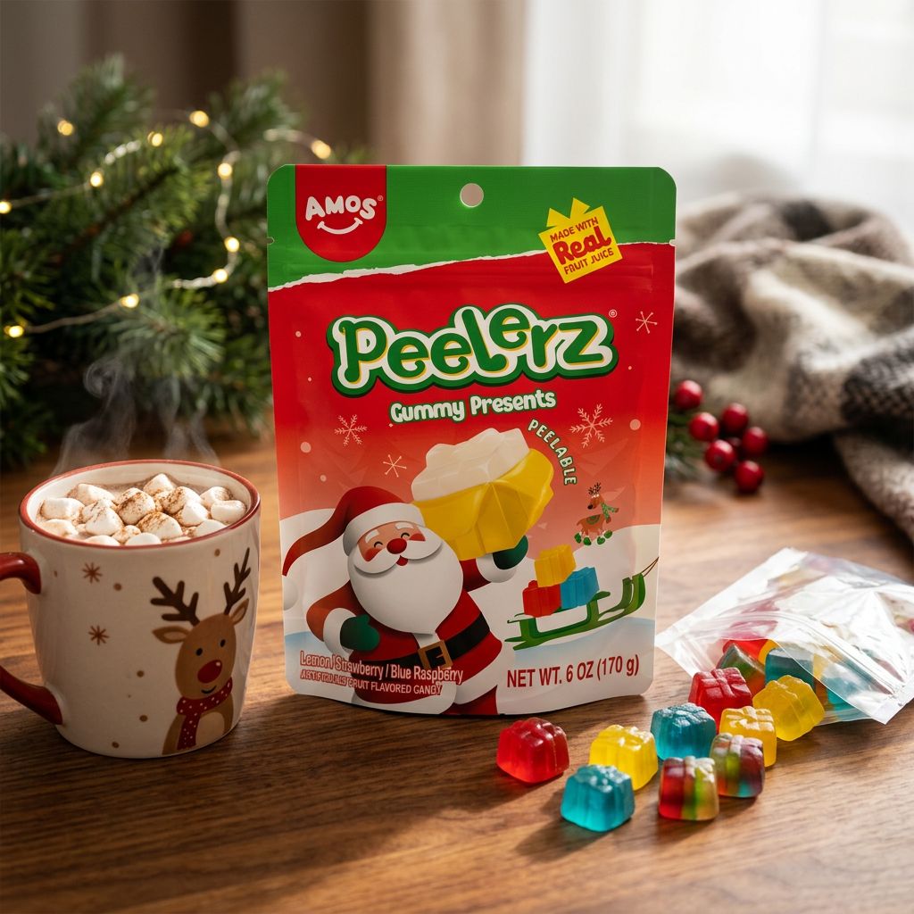 Amos Peelerz Gummy Regali di Natale