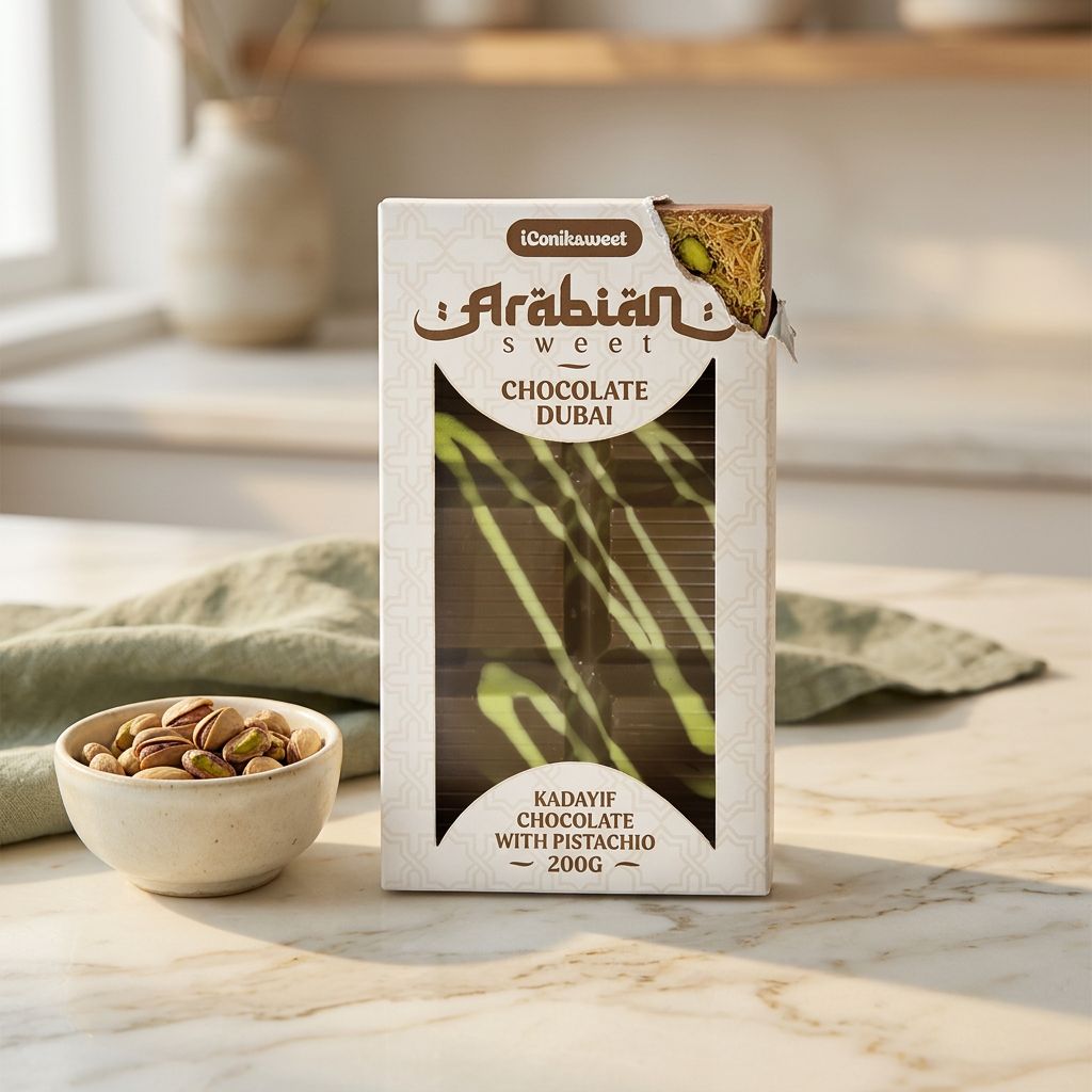 Arabian Sweet Dubai Rayadif Cioccolato & Pistacchio