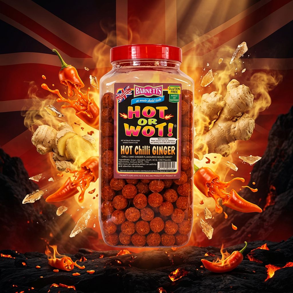 Barnetts Hot Or Wot Peperoncino Zenzero