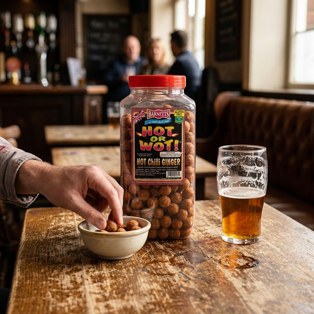 Barnetts Hot Or Wot Peperoncino Zenzero