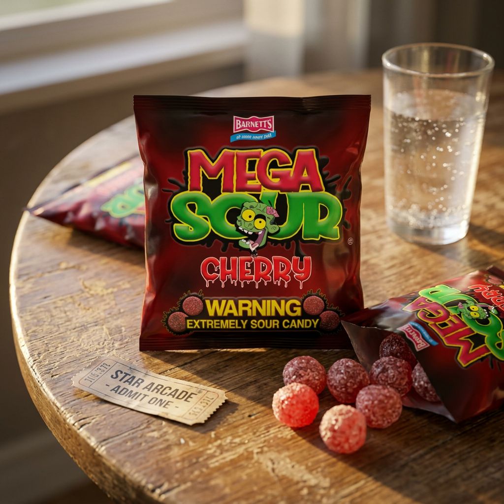 Barnetts Mega Sour Ciliegia