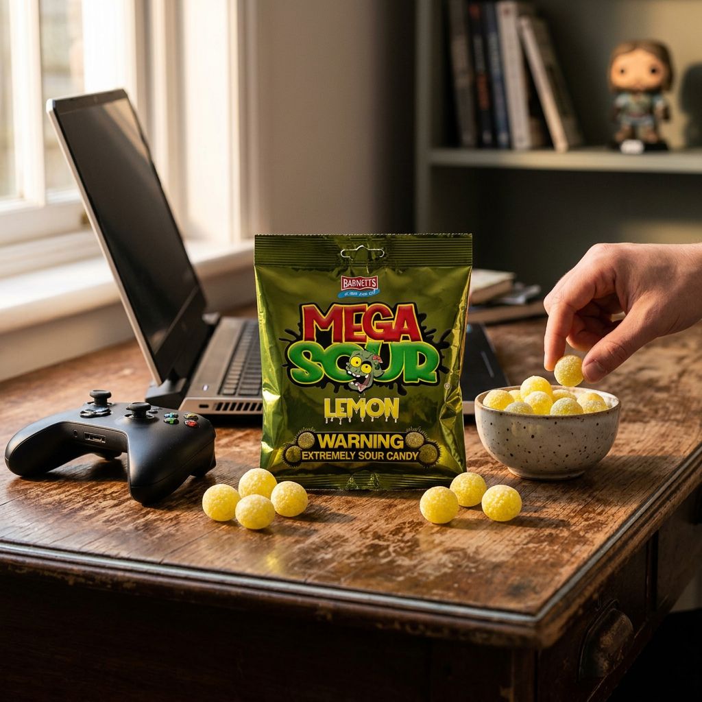 Barnetts Mega Sour Limone