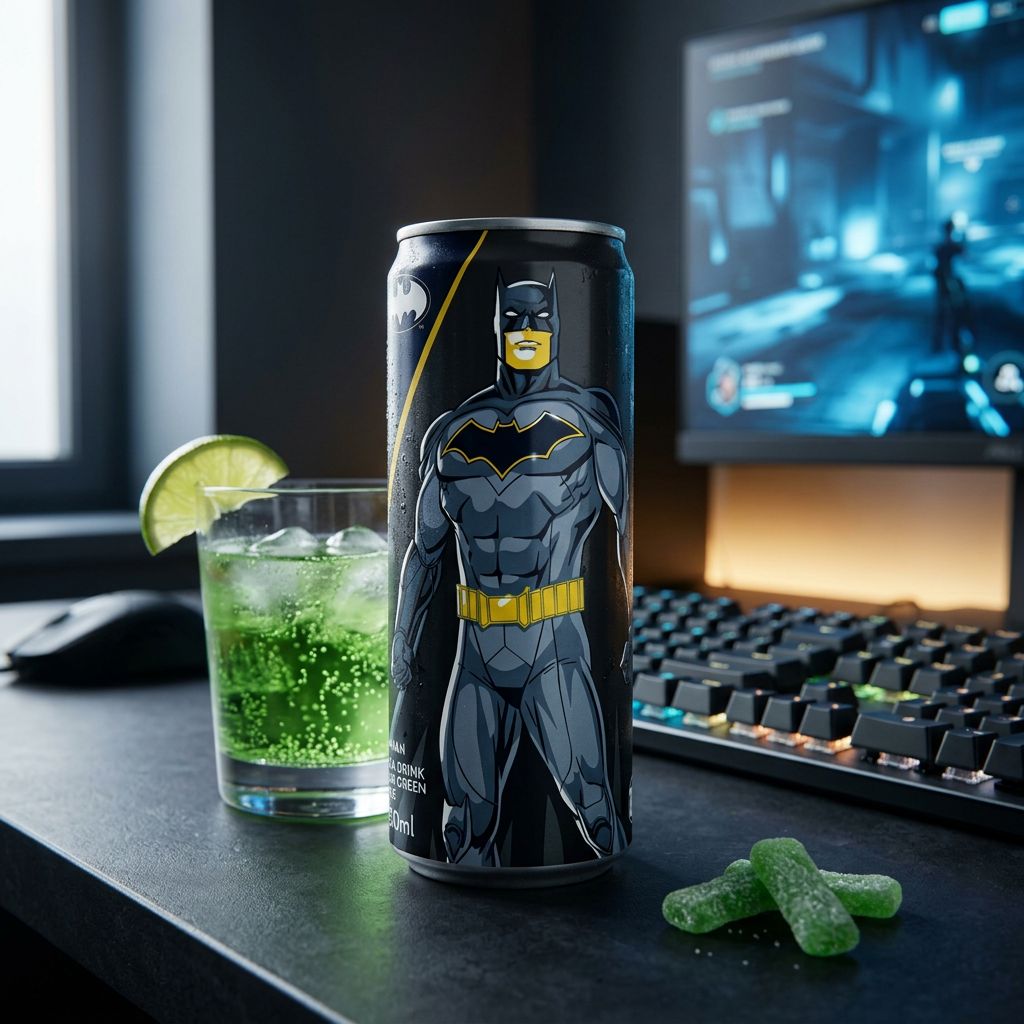Batman Soda Mela Verde Asprigna