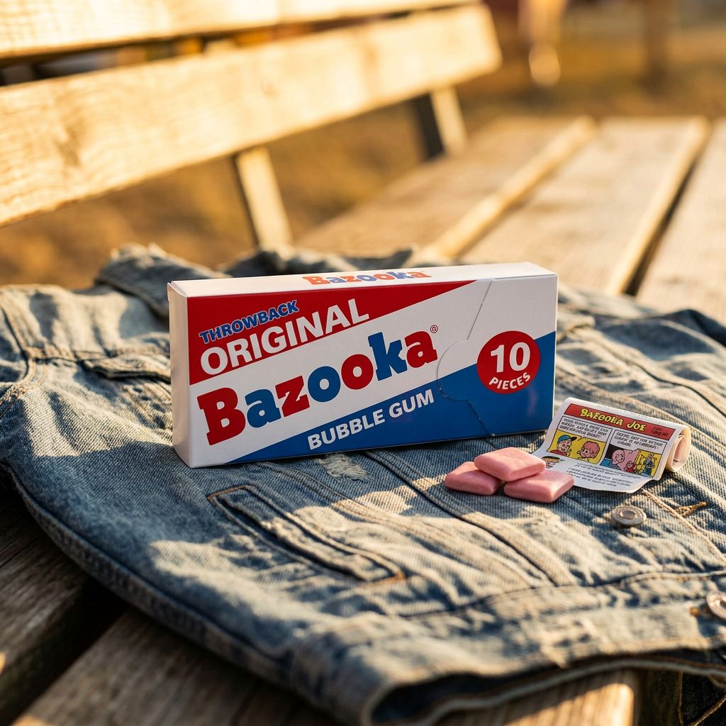 Bazooka Original Confezione Portafoglio Chewing Gum
