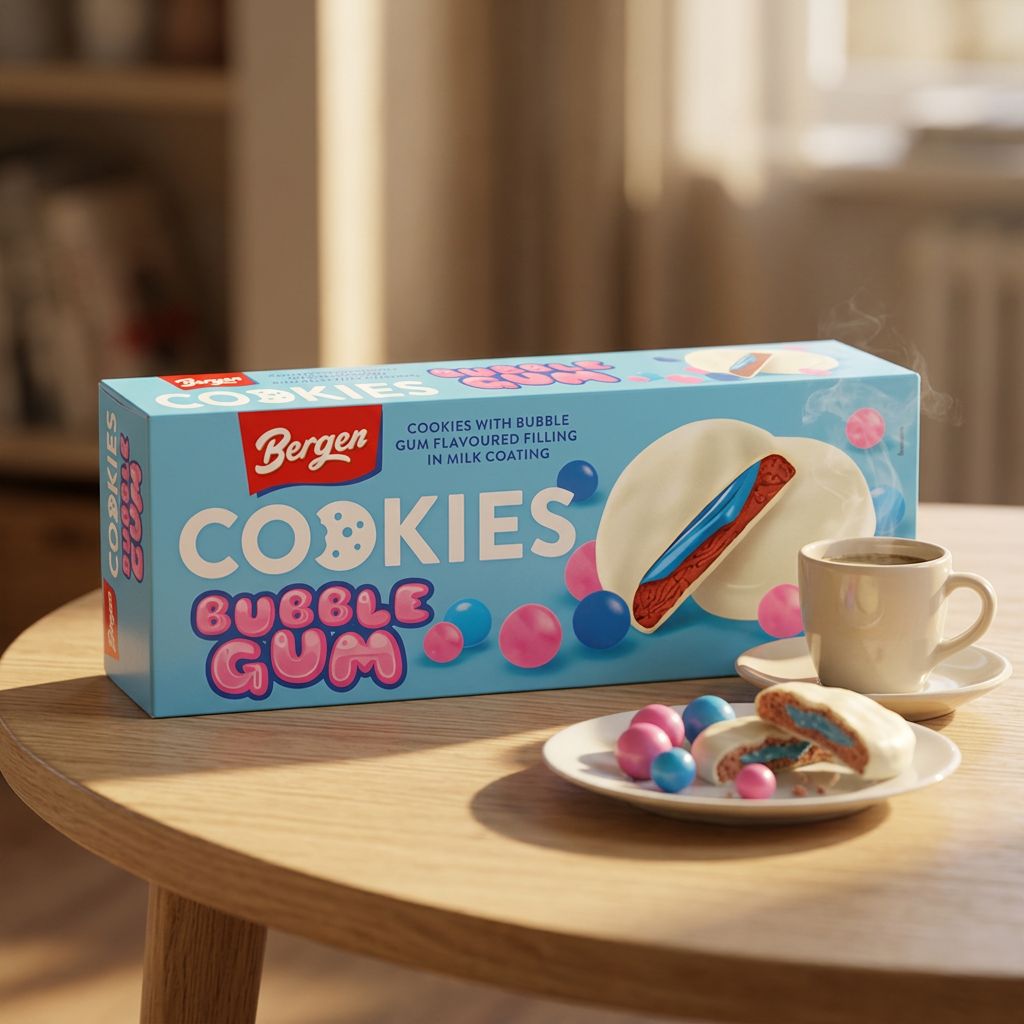Bergen Biscotti Gomma da Masticare