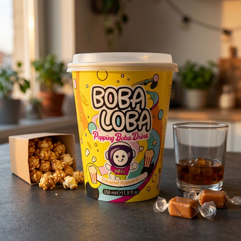 Boba Loba Caramello & Popcorn