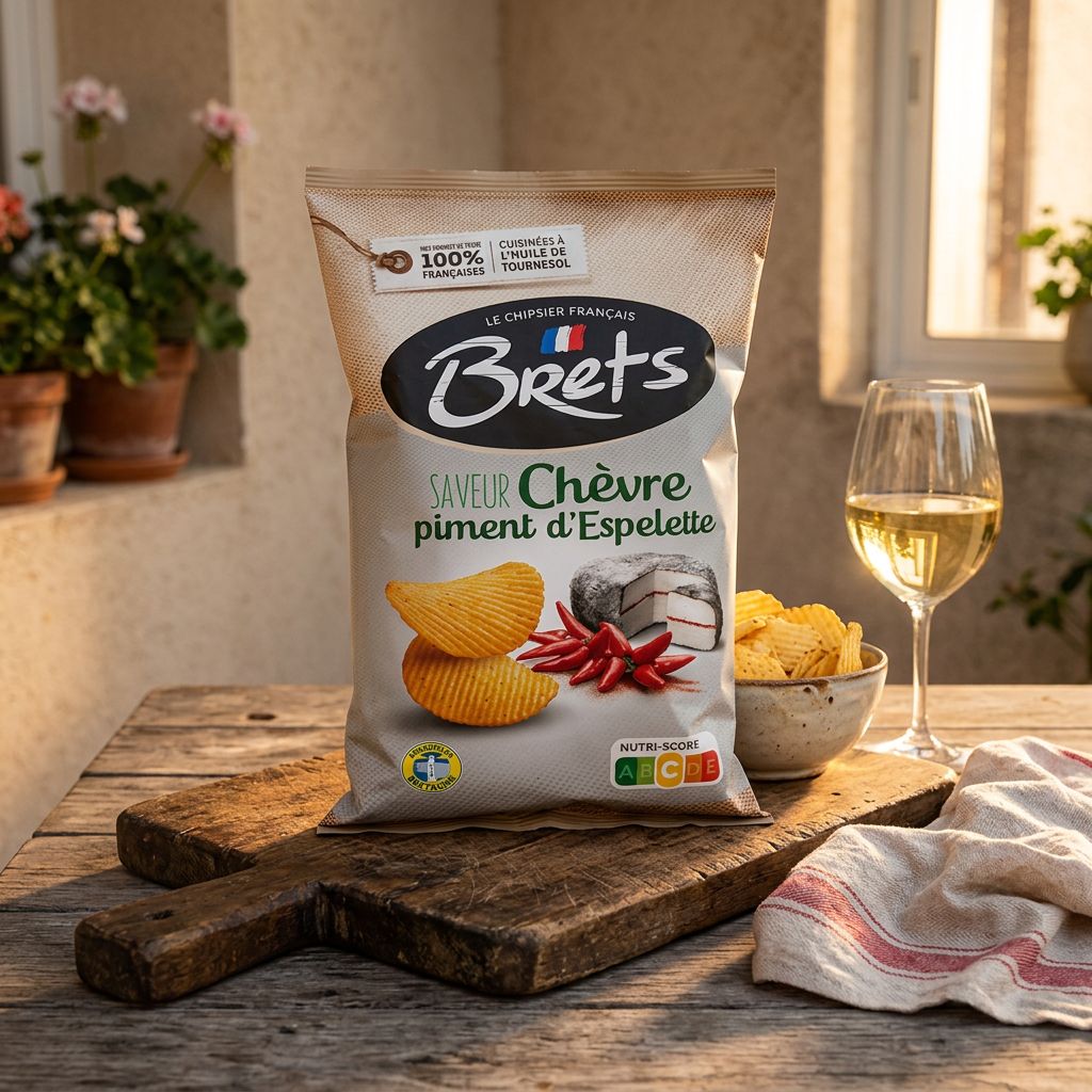 Brets Gusto Formaggio di Capra con Peperoncino