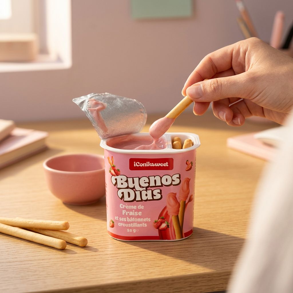 Buenos Dias Bastoncini alla Crema di Fragola