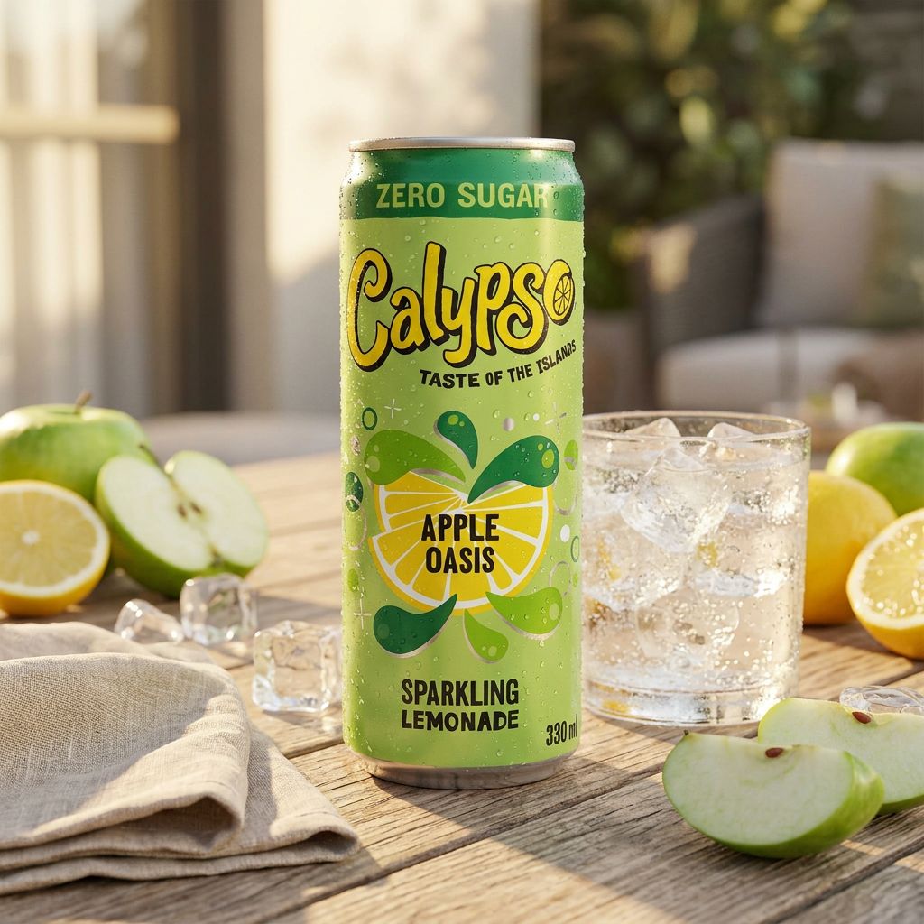 Calypso Limonata Frizzante Mela Oasis Zero Zuccheri