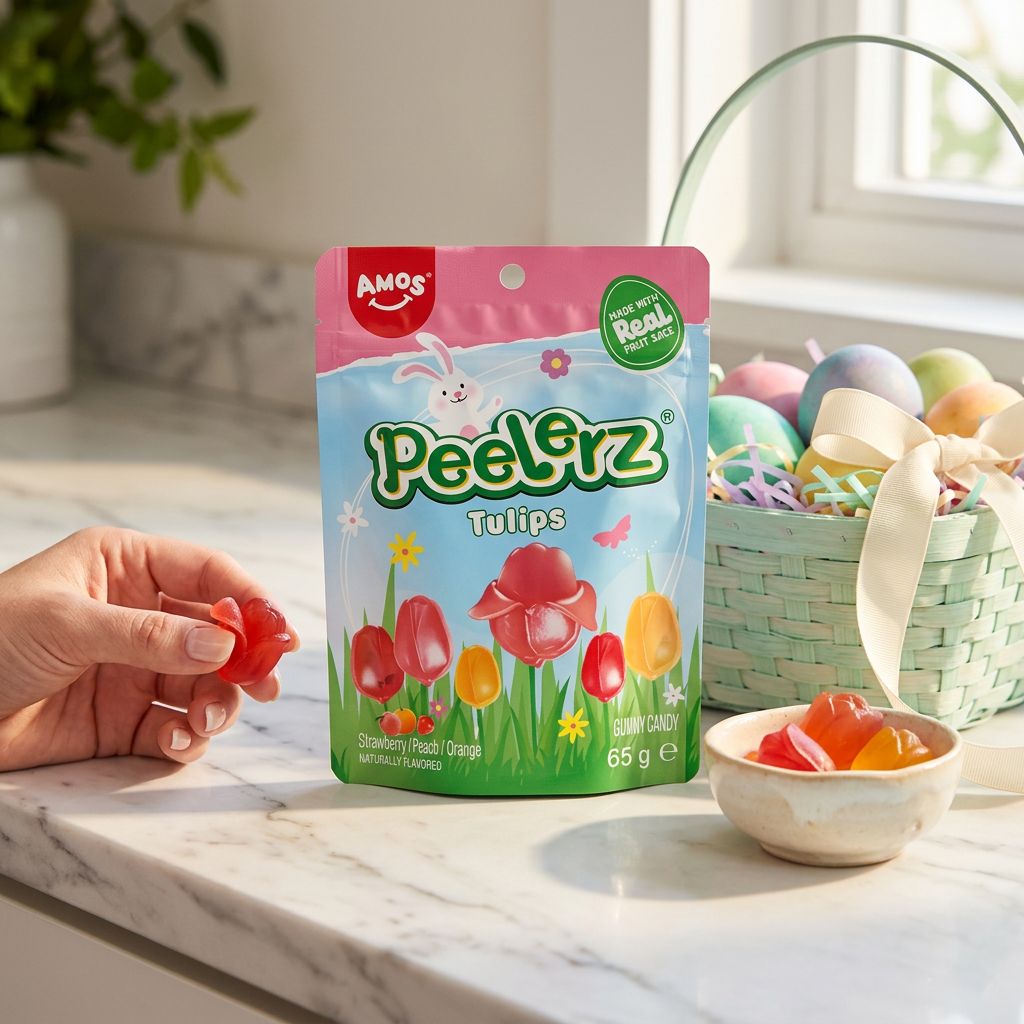 Candy Amos Peelerz Tulipani Gommose Pasqua