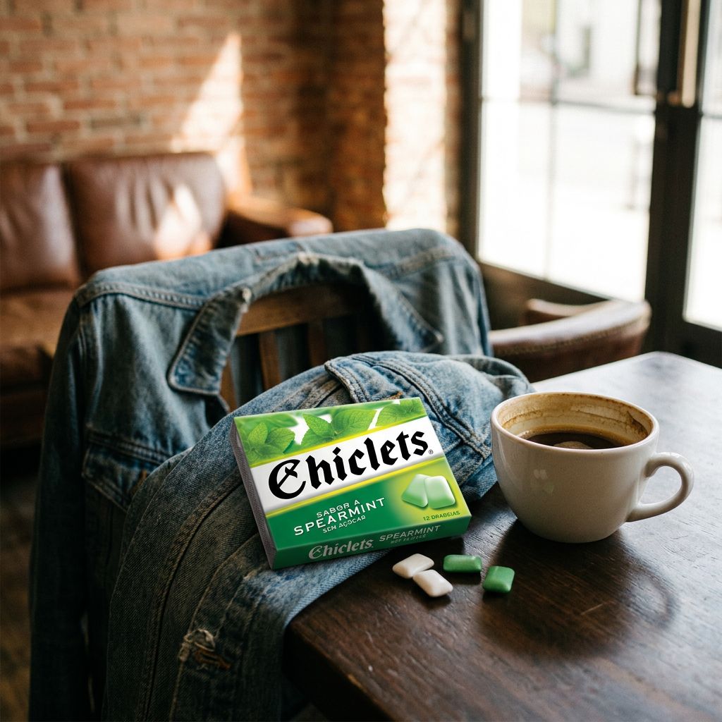 Chiclets Spearmint, chewing-gum pastilles menthe verte importé des USA, disponible sur My American Shop