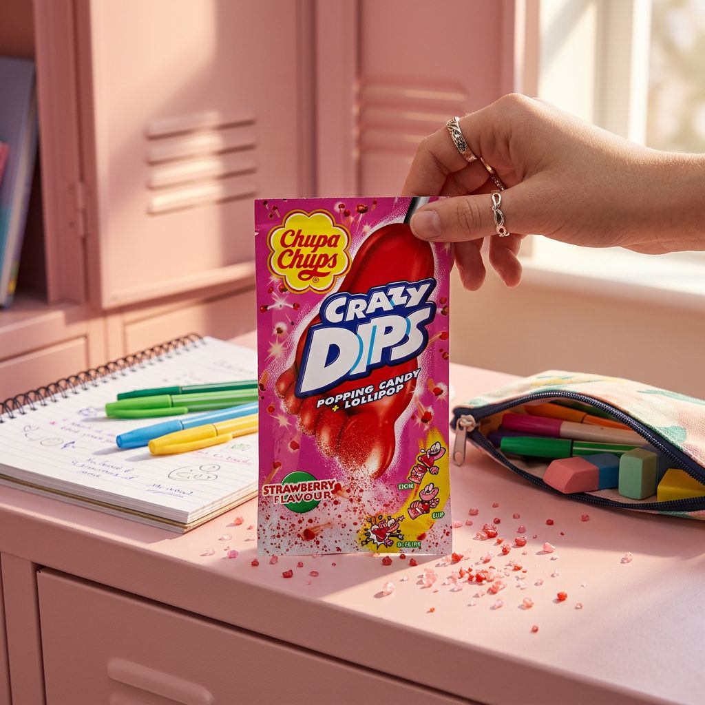 Chupa Chups Caramelle Scoppiettanti & Lecca-lecca Fragola