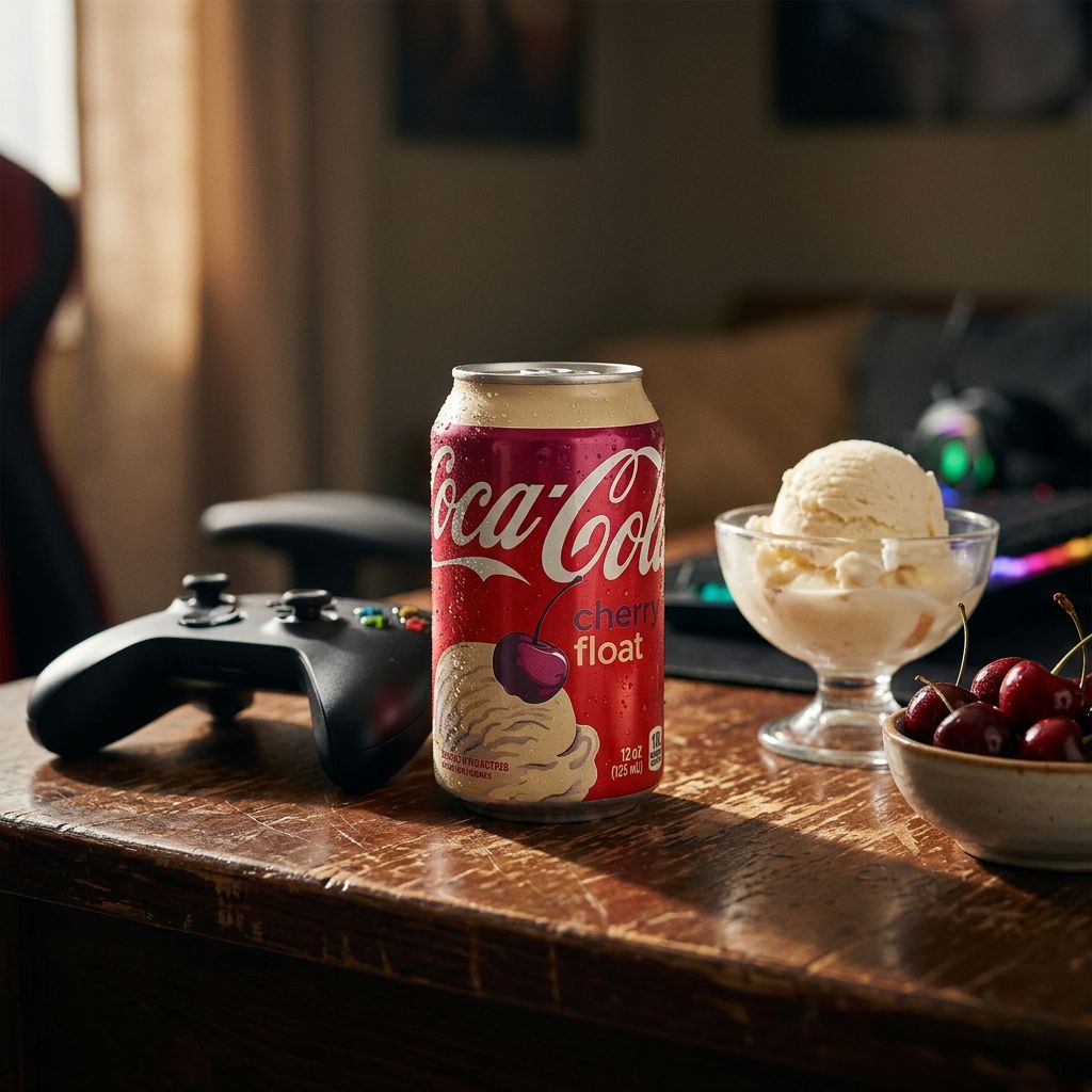 Coca Cola Cherry Float