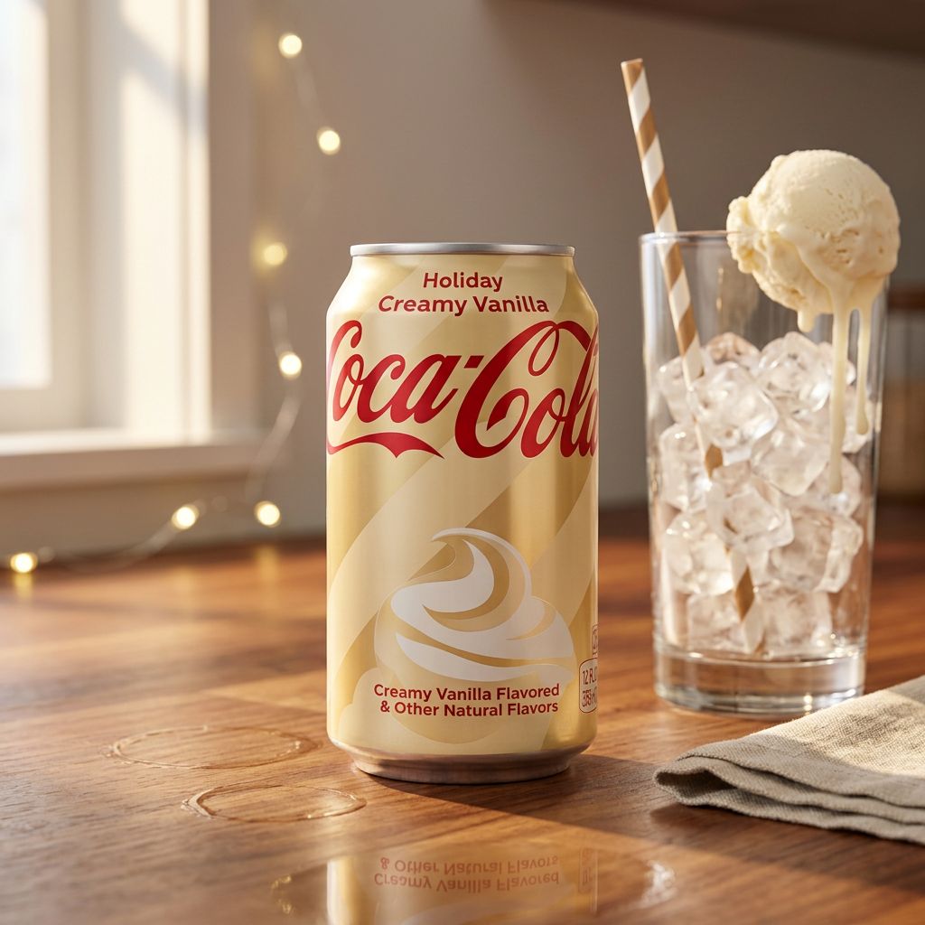 Coca Cola Holiday Vaniglia Cremosa