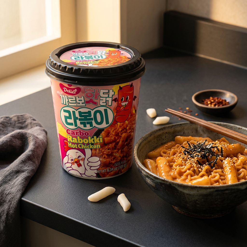 Delief Rabokki Pollo Piccante Carbo