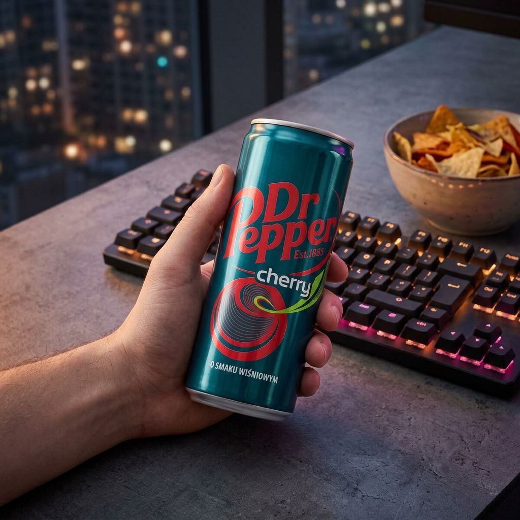 Dr Pepper Lattina Slim Ciliegia