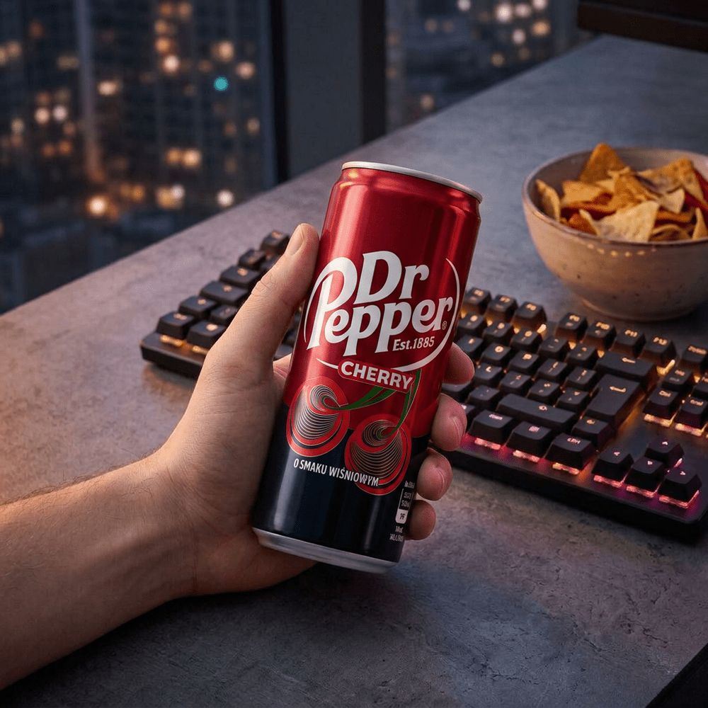 Dr Pepper Lattina Slim Ciliegia
