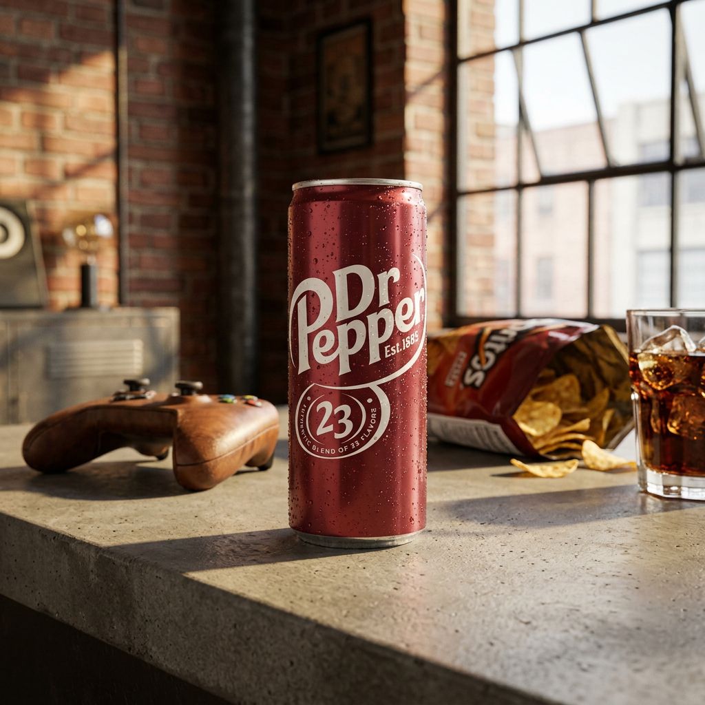 Dr Pepper Slim Can Originale