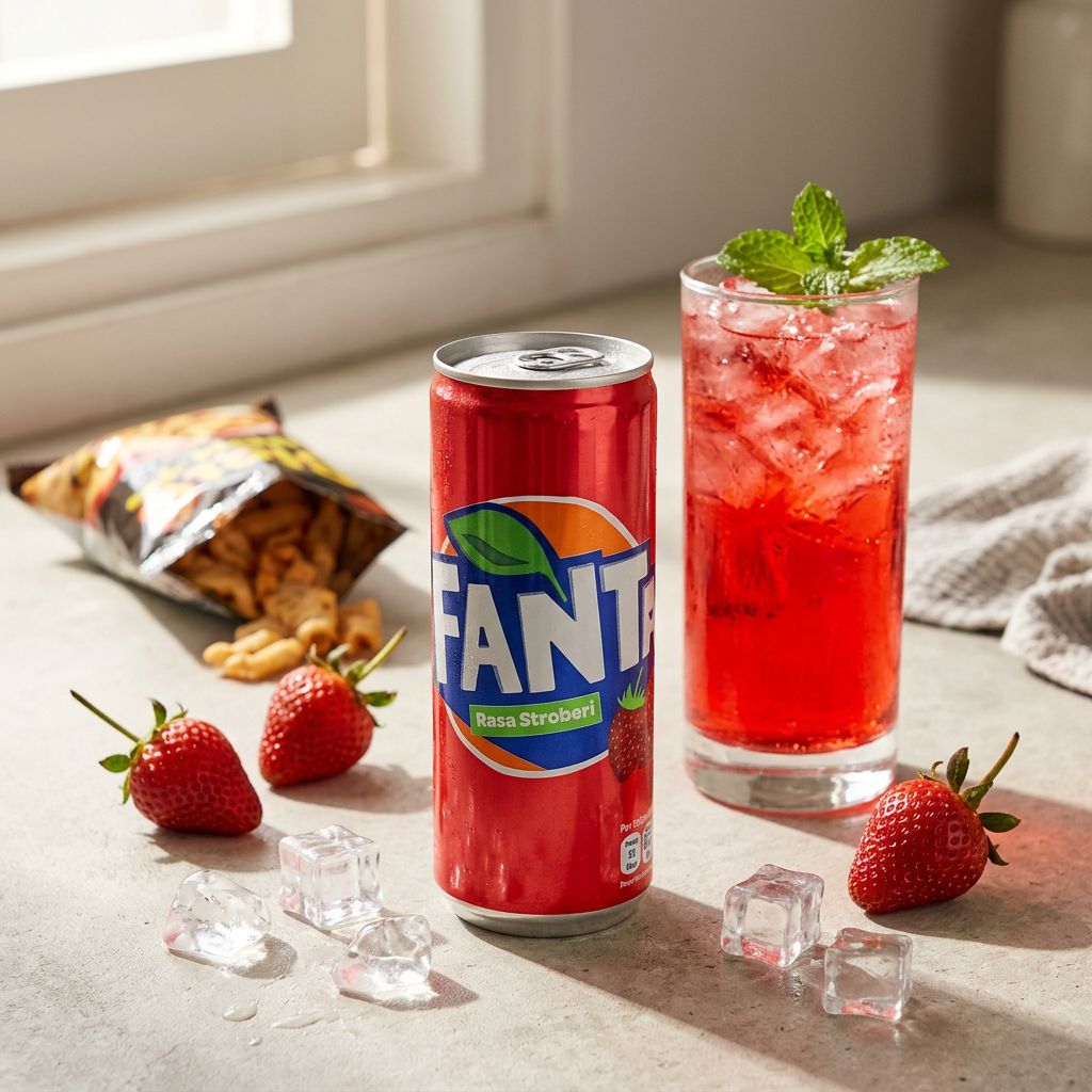 Fanta Indonesia Fragola Piccola